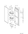 Схема №10 KSN 4051/A с изображением Крышечка для холодильной камеры Whirlpool 481245228619