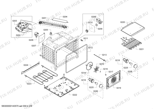 Схема №6 HEI7132U с изображением Энергорегулятор для электропечи Bosch 00629053
