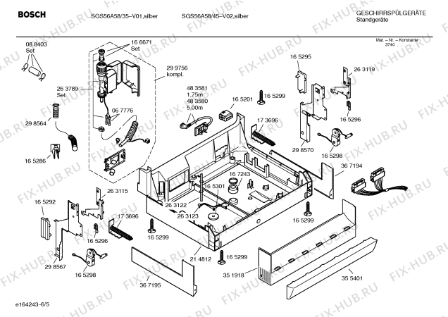 Схема №6 SGS43E08GB Exxcel auto option с изображением Кнопка для посудомоечной машины Bosch 00420289