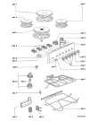 Схема №2 SNI 4514 FH BR с изображением Затычка для плиты (духовки) Whirlpool 481944238737