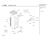 Схема №3 KSR2800IE с изображением Инструкция по эксплуатации для холодильной камеры Bosch 00522534