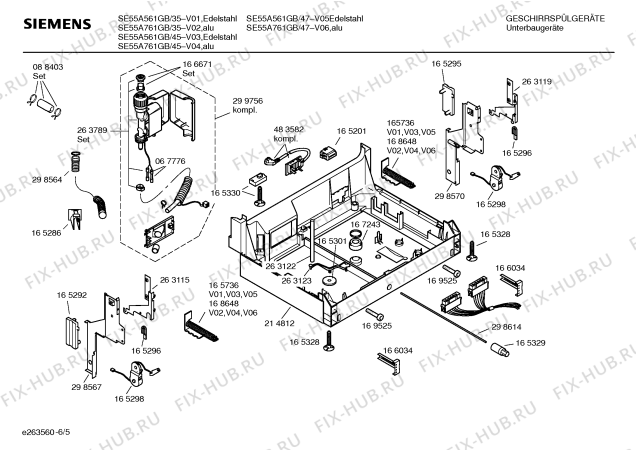 Схема №6 SGS4722EU Balance с изображением Модуль управления для посудомоечной машины Siemens 00481817