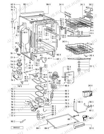 Схема №2 ADG 3540 AV с изображением Обшивка для посудомойки Whirlpool 481245370697