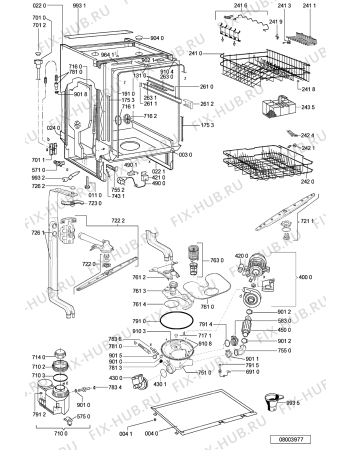 Схема №2 LPR 600 с изображением Сенсорная панель для электропосудомоечной машины Whirlpool 481245371786