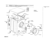 Схема №4 0722044244 V449 с изображением Панель управления для стиральной машины Bosch 00110131