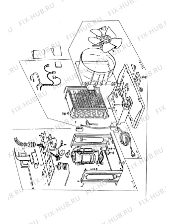 Схема №6 AIRCOMFORT с изображением Испаритель для климатотехники DELONGHI SC3904090