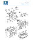 Схема №2 PGW 965 Termostato COPRECI с изображением Обшивка для плиты (духовки) DELONGHI 35C91501DL