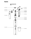 Схема №2 HB110141/3P0 с изображением Крышка для электроблендера Tefal FS-000037