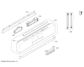 Схема №5 DI461112 с изображением Ручка для посудомоечной машины Bosch 00647678