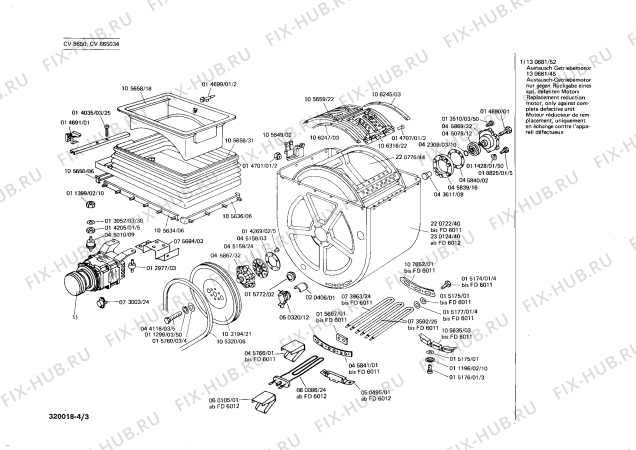 Схема №4 0722044249 V935 с изображением Температурный ограничитель для стиралки Siemens 00050320
