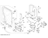 Схема №6 SMI85M25EU с изображением Передняя панель для посудомоечной машины Bosch 00701461