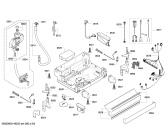 Схема №6 SN26T252EU с изображением Передняя панель для посудомойки Siemens 00674124