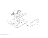 Схема №9 B14M62W3FR с изображением Ручка двери для плиты (духовки) Bosch 00743065