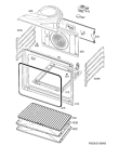 Схема №5 BP500350MM с изображением Панель для духового шкафа Aeg 5619148256