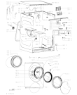 Схема №2 WAE 77480 с изображением Декоративная панель для стиральной машины Whirlpool 481010650787