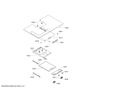 Схема №3 DWA09W450 с изображением Стеклянная полка для вытяжки Bosch 00710233