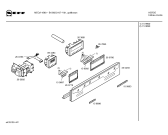 Схема №4 B1583G1 MEGA 4580 с изображением Панель управления для духового шкафа Bosch 00350493