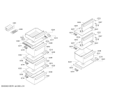 Схема №4 GIN38P60 с изображением Панель для холодильной камеры Bosch 00678696