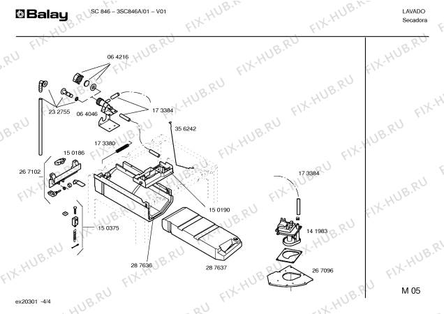 Схема №4 3SE836A с изображением Инструкция по эксплуатации для сушильной машины Bosch 00523956