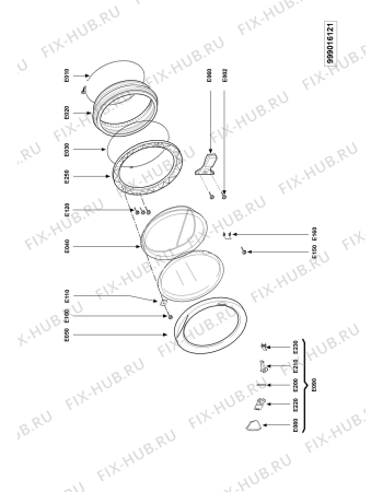 Схема №7 AWG 160/3 с изображением Переключатель (таймер) для стиралки Whirlpool 481228218733