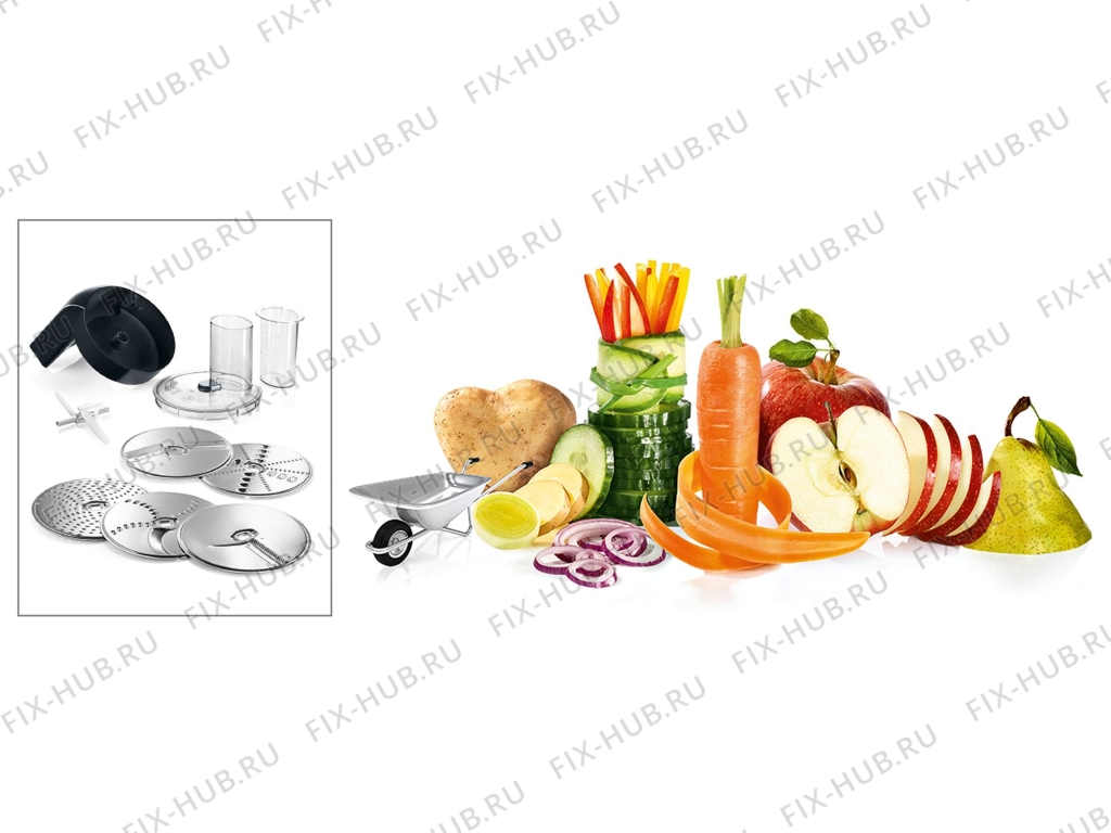 Большое фото - Резка для кухонного комбайна Bosch 00576587 в гипермаркете Fix-Hub
