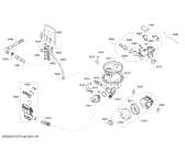 Схема №6 SHE4AP05UC с изображением Корзина для посуды для посудомоечной машины Bosch 00683973