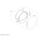 Схема №6 1KDR73017B с изображением Ручка для электросушки Bosch 00656826