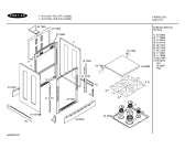 Схема №5 FRG6300 с изображением Декоративная панель для плиты (духовки) Bosch 00172824