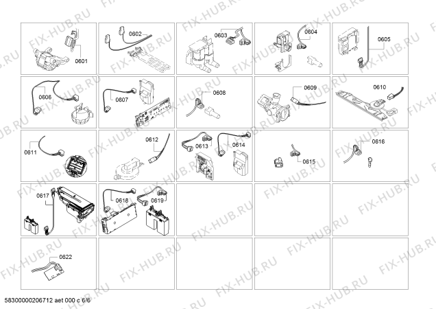 Схема №6 WM14T690GB с изображением Ручка для стиральной машины Siemens 00636782