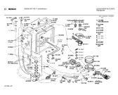 Схема №4 SMU2026CH с изображением Передняя панель для электропосудомоечной машины Bosch 00273638