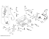 Схема №6 SMI50E32EU с изображением Передняя панель для посудомоечной машины Bosch 00677564