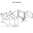 Схема №4 BS61YS (F032711) с изображением Панель для электропечи Indesit C00224737