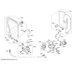 Схема №6 SMV53M90II с изображением Передняя панель для посудомоечной машины Bosch 00704638