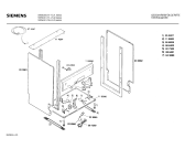 Схема №4 SN56301 с изображением Панель для посудомойки Siemens 00282282