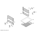 Схема №5 HEV110250 с изображением Ручка выбора температуры для плиты (духовки) Bosch 00427670