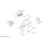 Схема №5 TIS30159DE VeroCup 100 с изображением Держатель для кофеварки (кофемашины) Bosch 12021276