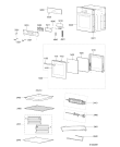 Схема №2 BTH 6592 R SW с изображением Панель для плиты (духовки) Whirlpool 481245249621