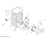 Схема №5 KWF51205 с изображением Ручка для стиральной машины Bosch 00653723