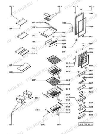 Схема №2 PCC 3632/1 PCC 3632/1 WS-CH с изображением Преобразователь для холодильной камеры Whirlpool 481951148404