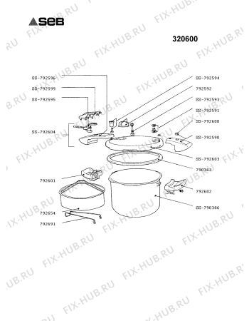 Схема №1 324801 с изображением Сотейника Seb 790363