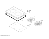 Схема №2 VC422210 с изображением Конфорка для электропечи Bosch 00494792