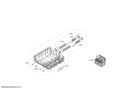 Схема №9 SMS68MW07E SilencePlus, Serie6 с изображением Передняя панель для электропосудомоечной машины Bosch 11021717