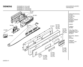 Схема №6 SE55230EU с изображением Вкладыш в панель для электропосудомоечной машины Siemens 00350534