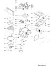 Схема №1 EMW 60 IX с изображением Субмодуль для микроволновки Whirlpool 481010763651