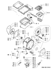 Схема №2 MIA 8500 с изображением Обшивка для стиральной машины Whirlpool 481245211478
