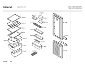 Схема №3 KS24V350 с изображением Поднос для холодильника Siemens 00362559