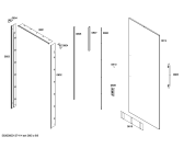 Схема №7 CIB36MIER1 KF 1901 SF с изображением Внешняя дверь для холодильника Bosch 00247813