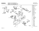 Схема №3 WM37030SI SIWAMAT PLUS 3703 с изображением Панель для стиралки Siemens 00285284