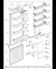 Схема №5 CBI7771 (7244848719) с изображением Запчасть для холодильника Beko 4328160200