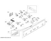 Схема №9 HB55MB550B с изображением Панель для духового шкафа Siemens 00675050